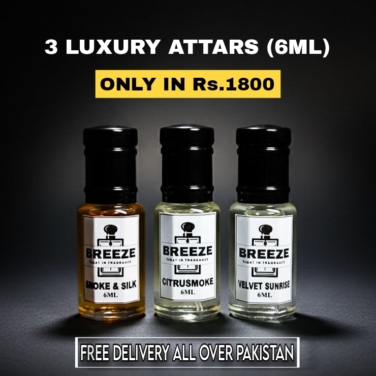 3 ATTARS IN PRICE OF 2 (6ML EACH)