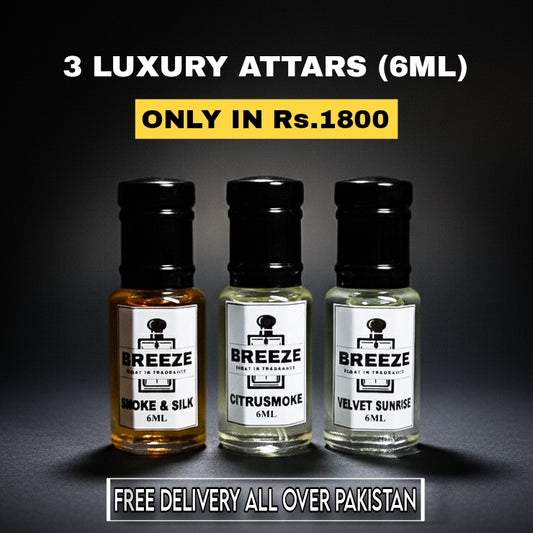 3 ATTARS IN PRICE OF 2 (6ML EACH)